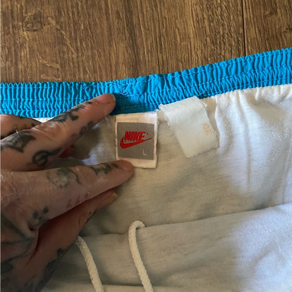 Baby blue y2k Nike shorts sz XL - Picture 3 of 4